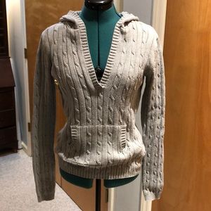 !!Host Pic!! Old Navy cable knit hooded sweater.